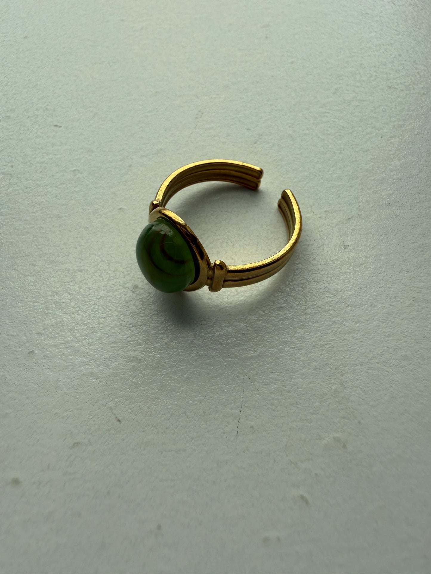 Jade Stone Ring