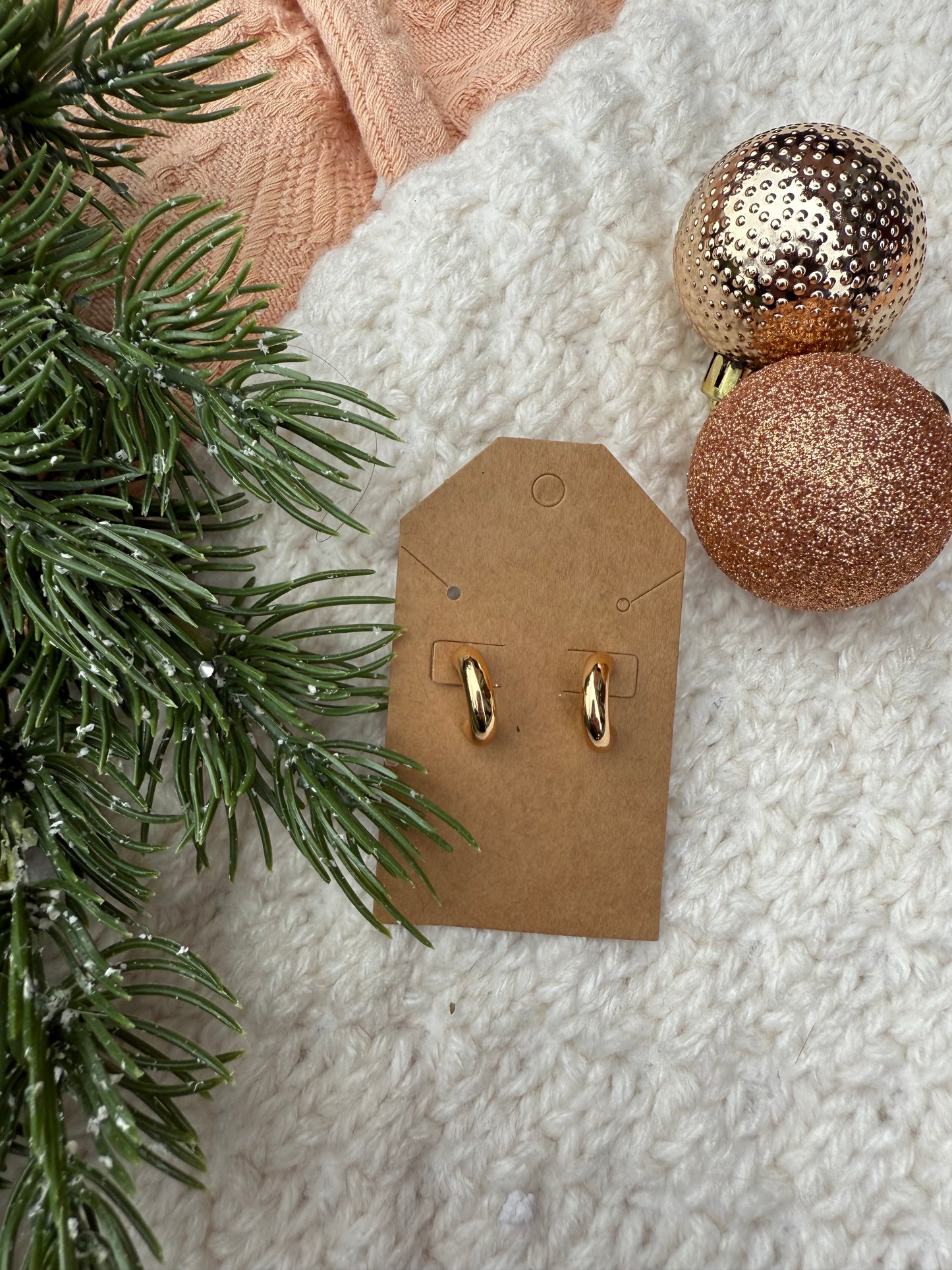 Classic Gold Earrings