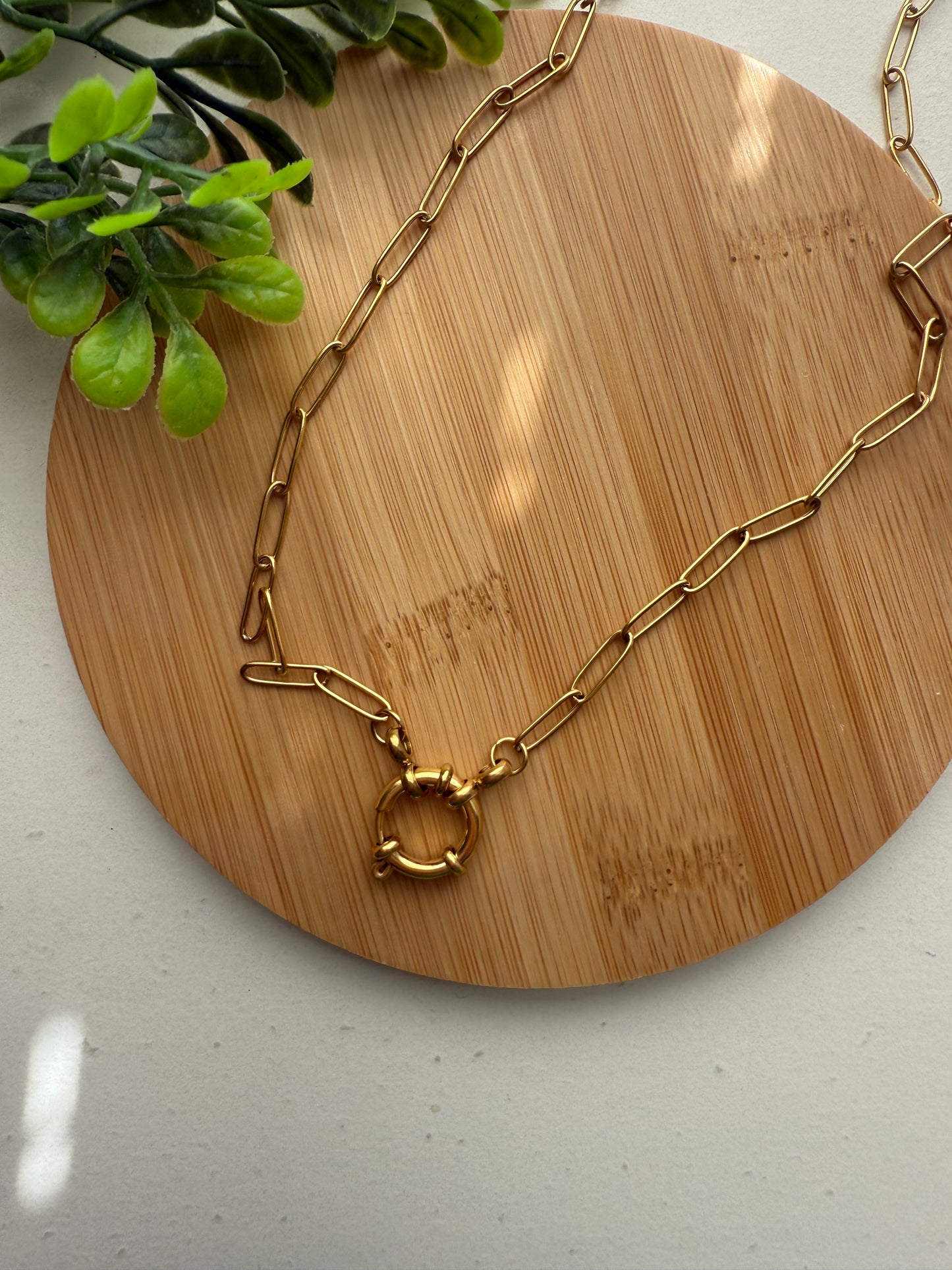 Circle Chain Necklace